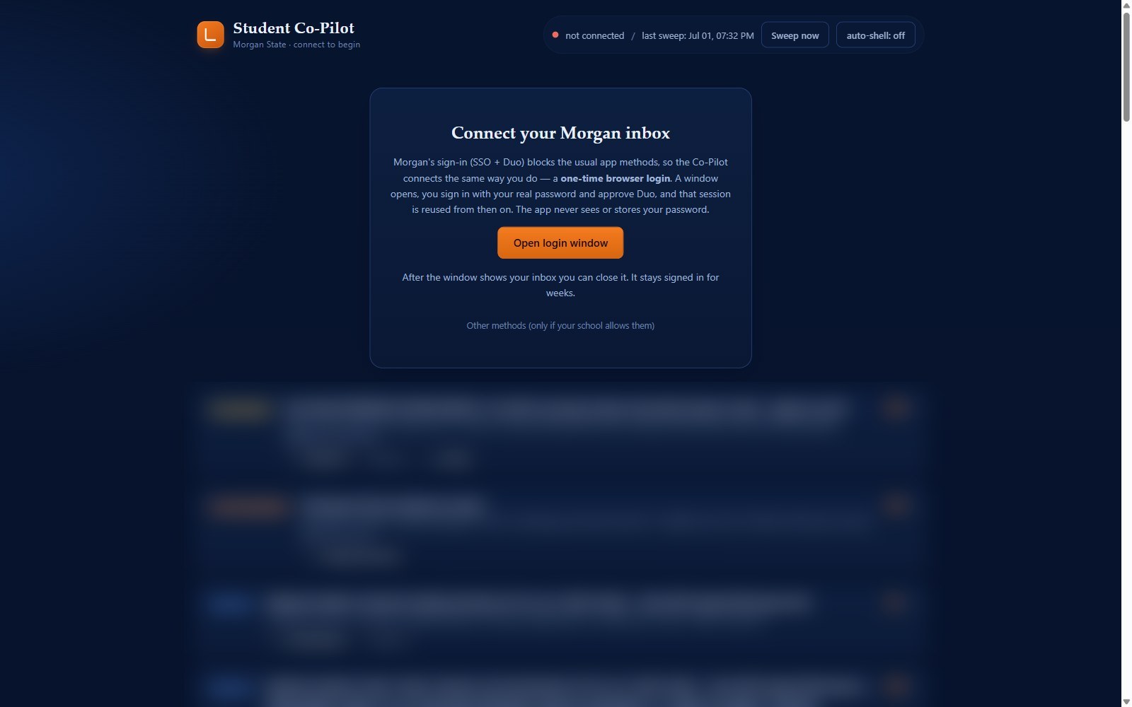 Screenshot of Intelligent Operations Hub